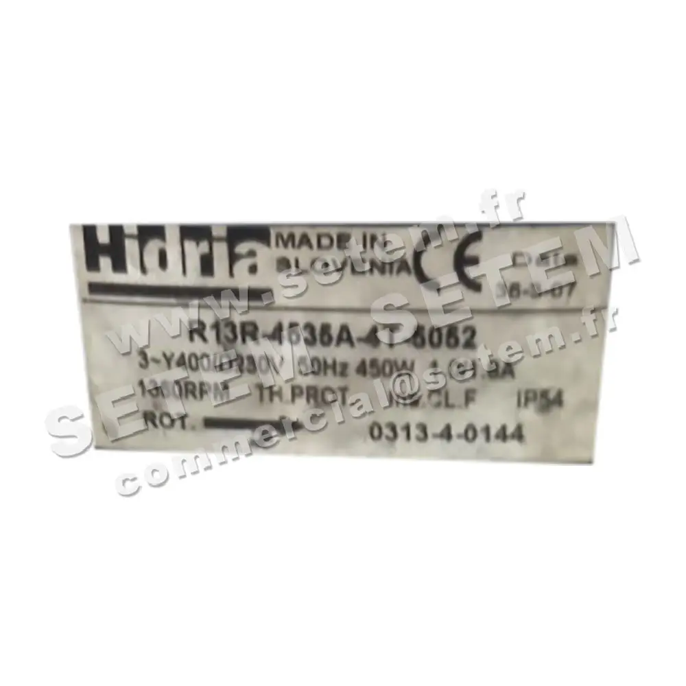 4900003656-VENTILATEUR HF R13R-4535A-4T-5052 *0313-4-0144* 2