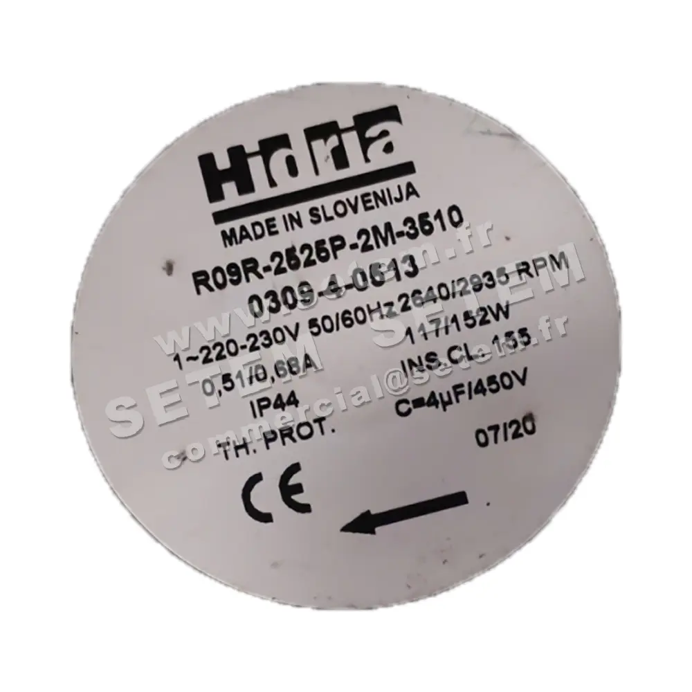 VENTILATEUR R09R-2525P-2M-3510 *0309-4-0513*