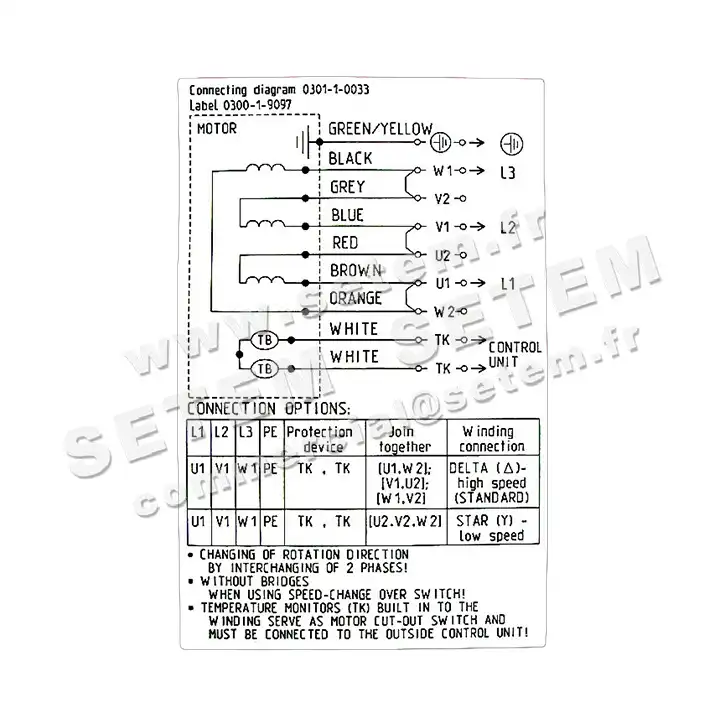 4900007162-VENTILATEUR HF R13R.4535A.4T.25004 *0313.4.0076* 4