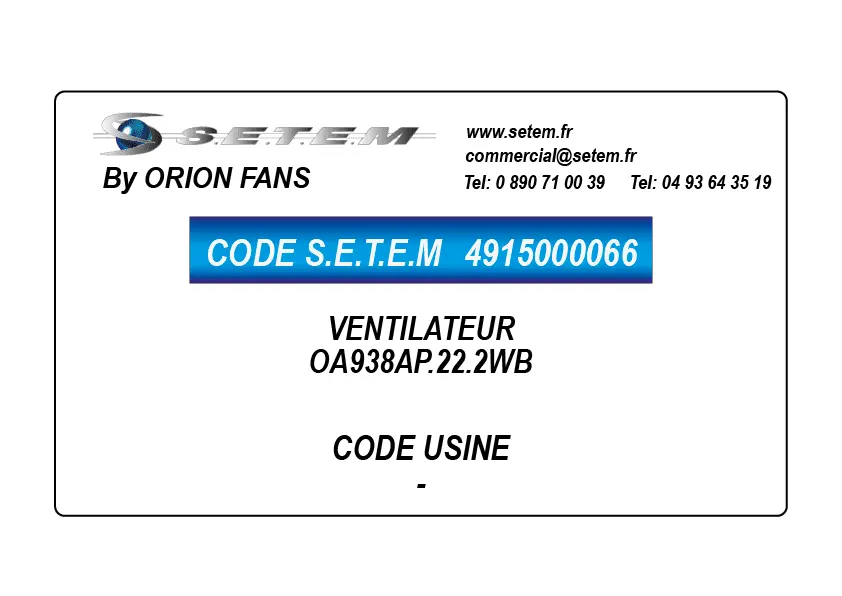 4915000066-VENTILATEUR ORION OA938AP.22.2WB