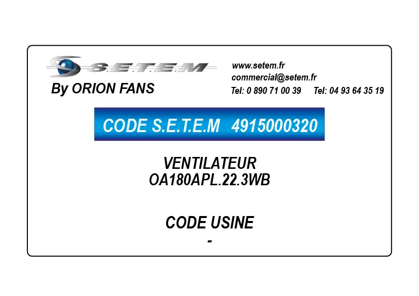 4915000320-VENTILATEUR ORION OA180APL.22.3WB
