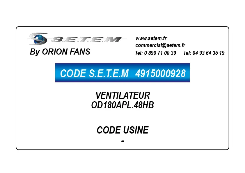 4915000928-VENTILATEUR ORION OD180APL.48HB