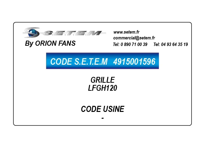 4915001596-GRILLE ORION LFGH120