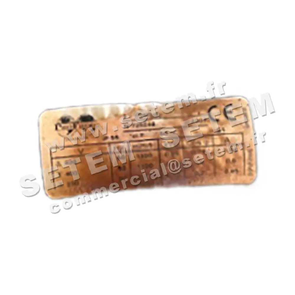 5167000333-MOTEUR PROFROID D25G/T 0.25/0.12KW 1350/1100RPM T400/230V *0303032* 2