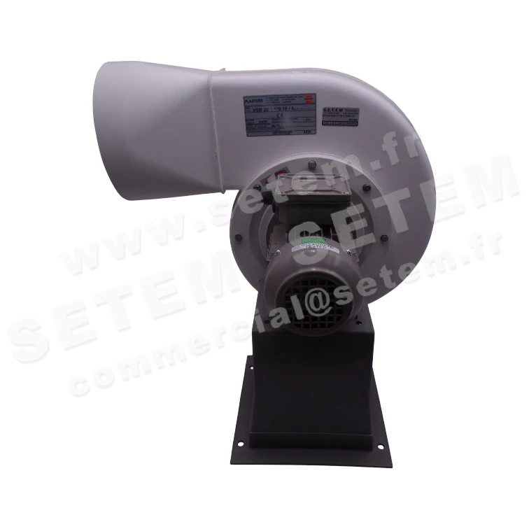 5179003022-VENTILATEUR PLASTIFER VSB20PP A LG 90° 0.18KW 4P T230/400V 2