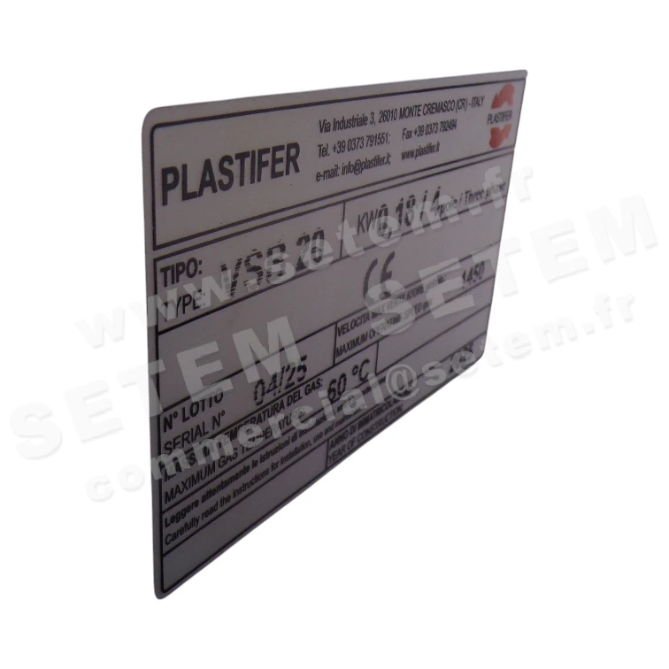 5179003066-VENTILATEUR PLASTIFER VSB20PP A RD 270° 0.18KW 4P T230/400V 4