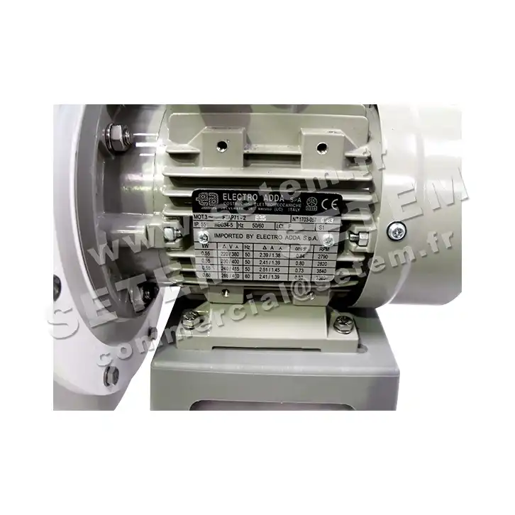 5179003760-VENTILATEUR PLASTIFER VSA20PP LG 0° 0.55KW 2P T230/400V 6