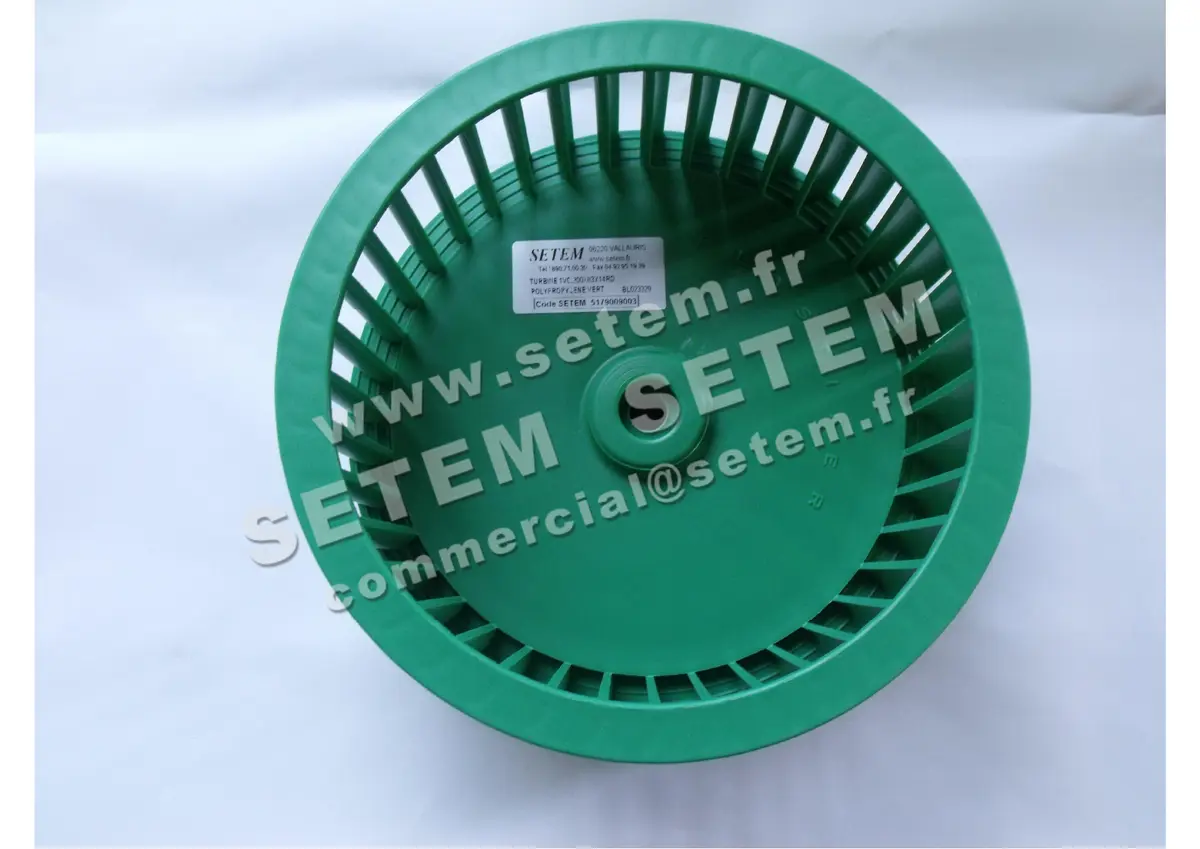 5179009003-TURBINE PLASTIFER 1VC.200X83X14RD POLYPROPYLENE VERT