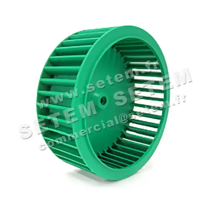 5179009009-TURBINE PLASTIFER 1VC.310X112X19RD POLYPROPYLENE VERT