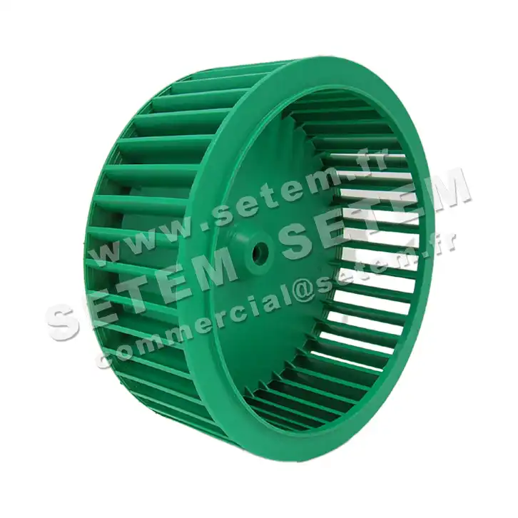 5179009009-TURBINE PLASTIFER 1VC.310X112X19RD POLYPROPYLENE VERT 2