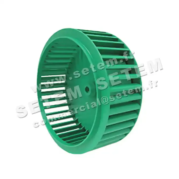 5179009010-TURBINE PLASTIFER 1VC.350X131X28RD POLYPROPYLENE VERT