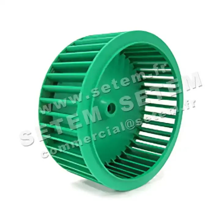 5179009011-TURBINE PLASTIFER 1VC.310X112X24RD POLYPROPYLENE VERT