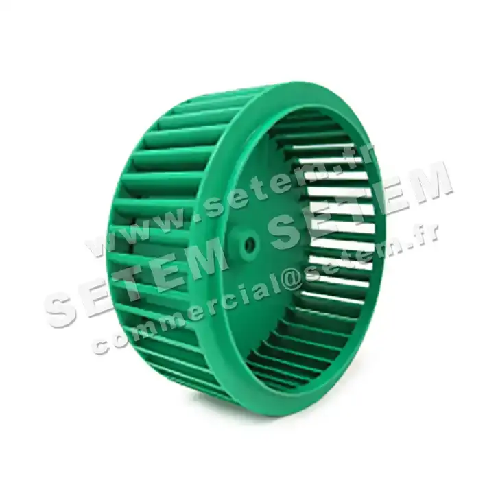 5179009012-TURBINE PLASTIFER 1VC.350X131X24RD POLYPROPYLENE VERT