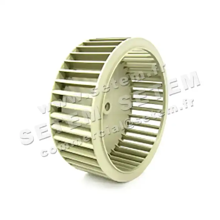 5179009024-TURBINE PLASTIFER 1VC.310X112X24LG POLYPROPYLENE GRIS