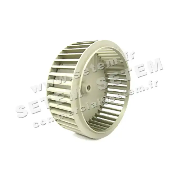 5179009026-TURBINE PLASTIFER 1VC.350X131X28LG POLYPROPYLENE GRIS