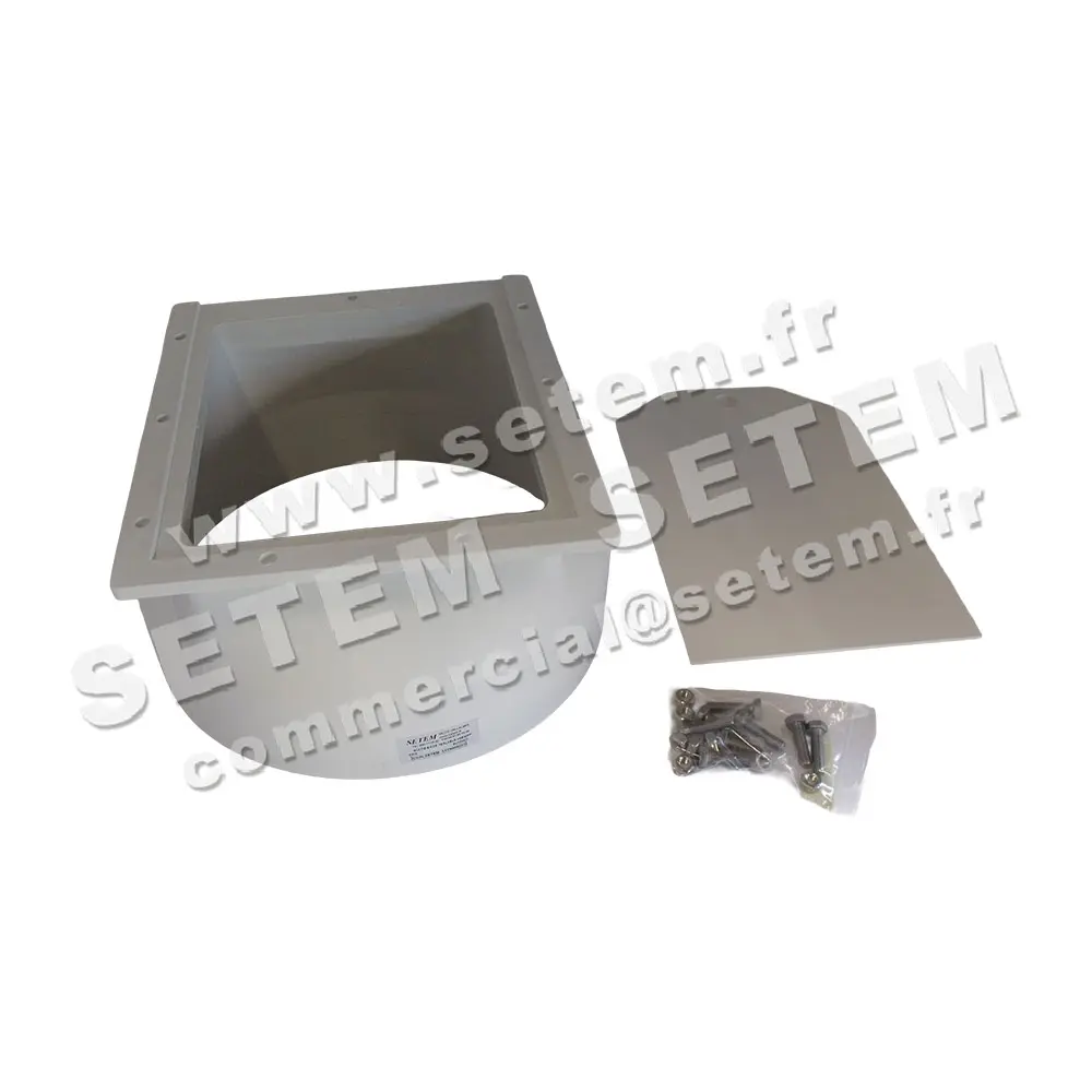 5179009033-TRANSFORMATION RECTANGULAIRE/CIRCULAIRE SUR VSB30 PLASTIFER