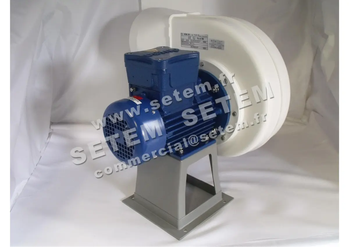 5179009100-VENTILATEUR PLASTIFER VSB20PP LG 0° 1.10KW 2P T230/400V EEXDIIBT4 2