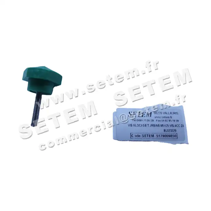 5179009850-VIS BLOCAGE TURBINE PLASTIFER M5X25 VIS ACC ZIN TETE PP 2
