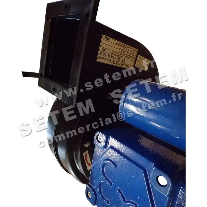 5179009960-VENTILATEUR PLASTIFER VSAL20 LG 0° 0.25KW 4P M230V EEXDIIBT4 2