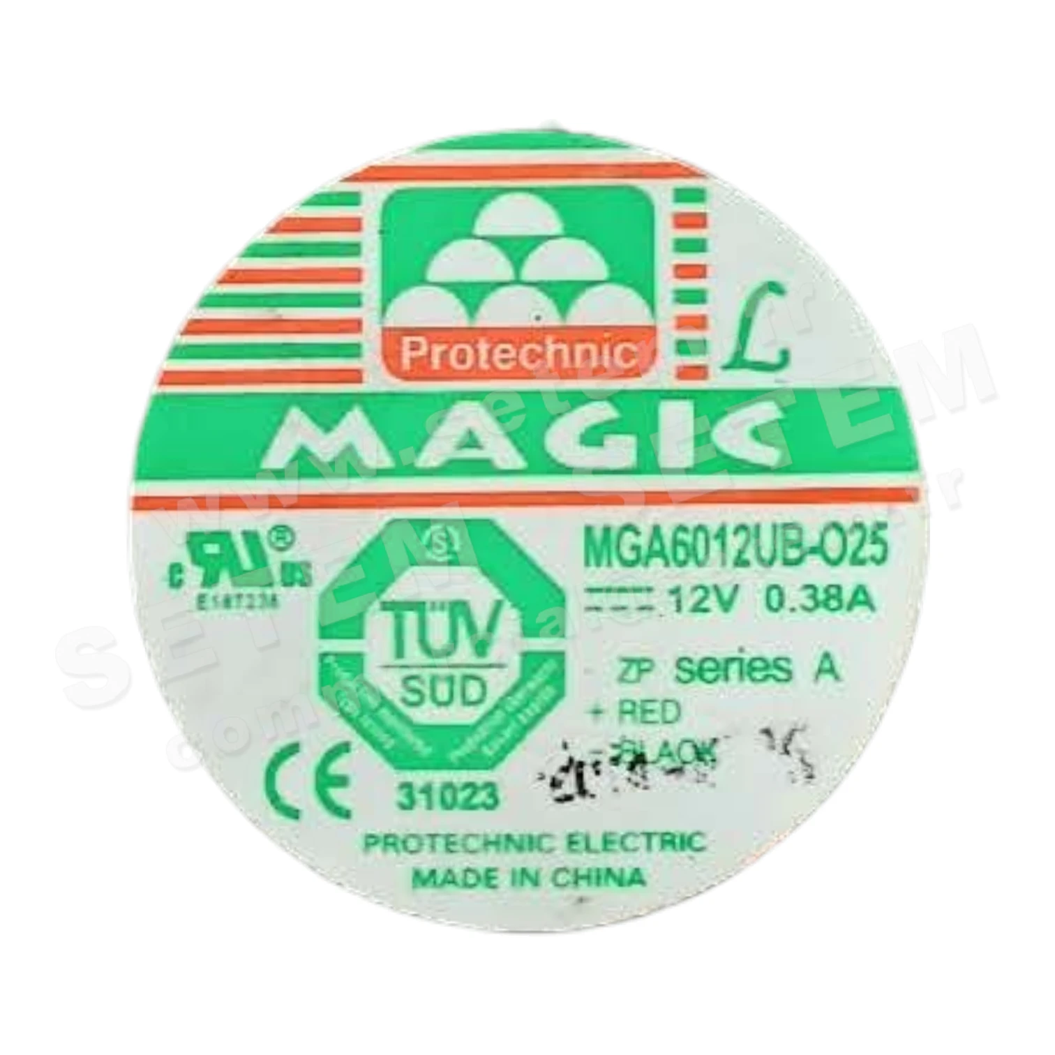 5306502396-VENTILATEUR PROTECHNIC MGA6012UB-O25 2