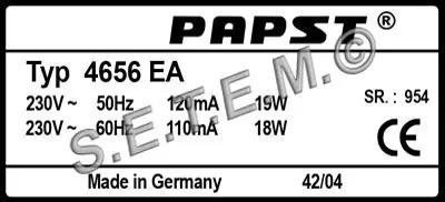 5324500660-VENTILATEUR PAPST 4656EA 3