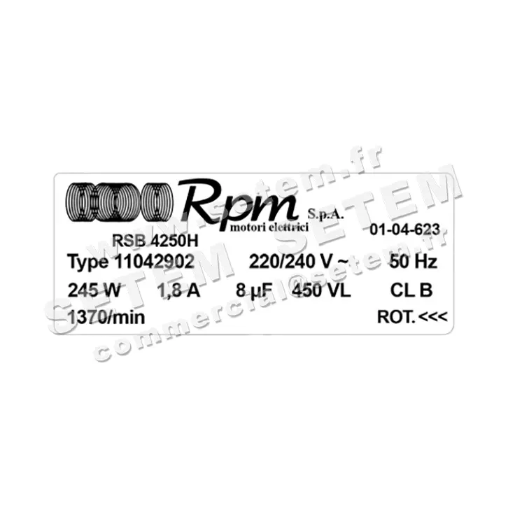 5726000030-MOTEUR RPM 11042902 "RSB4250H" 3