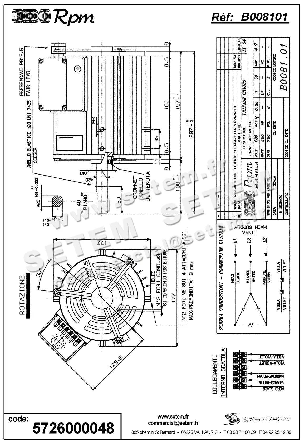 5726000048-MOTEUR RPM B008101
