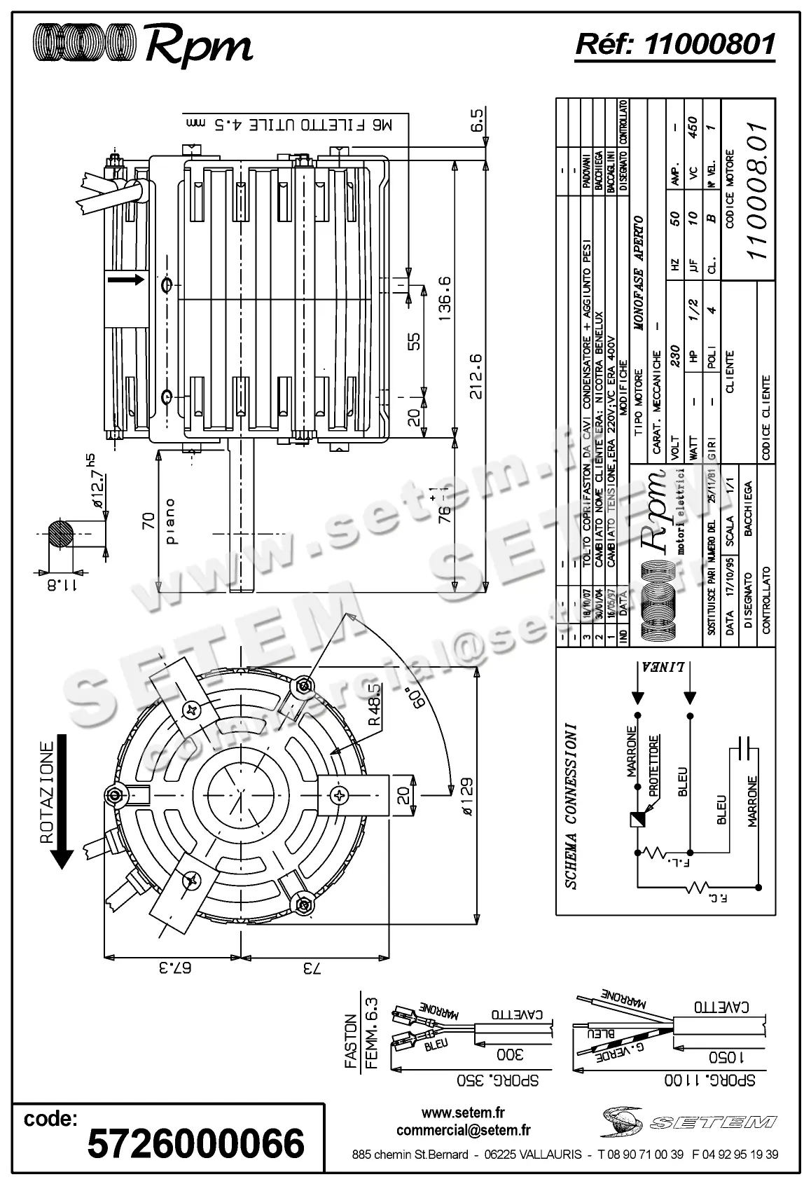 5726000066-MOTEUR RPM 11000801