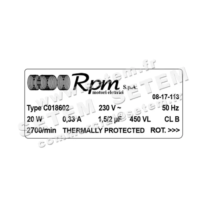 5726000073-MOTEUR RPM C018602 3