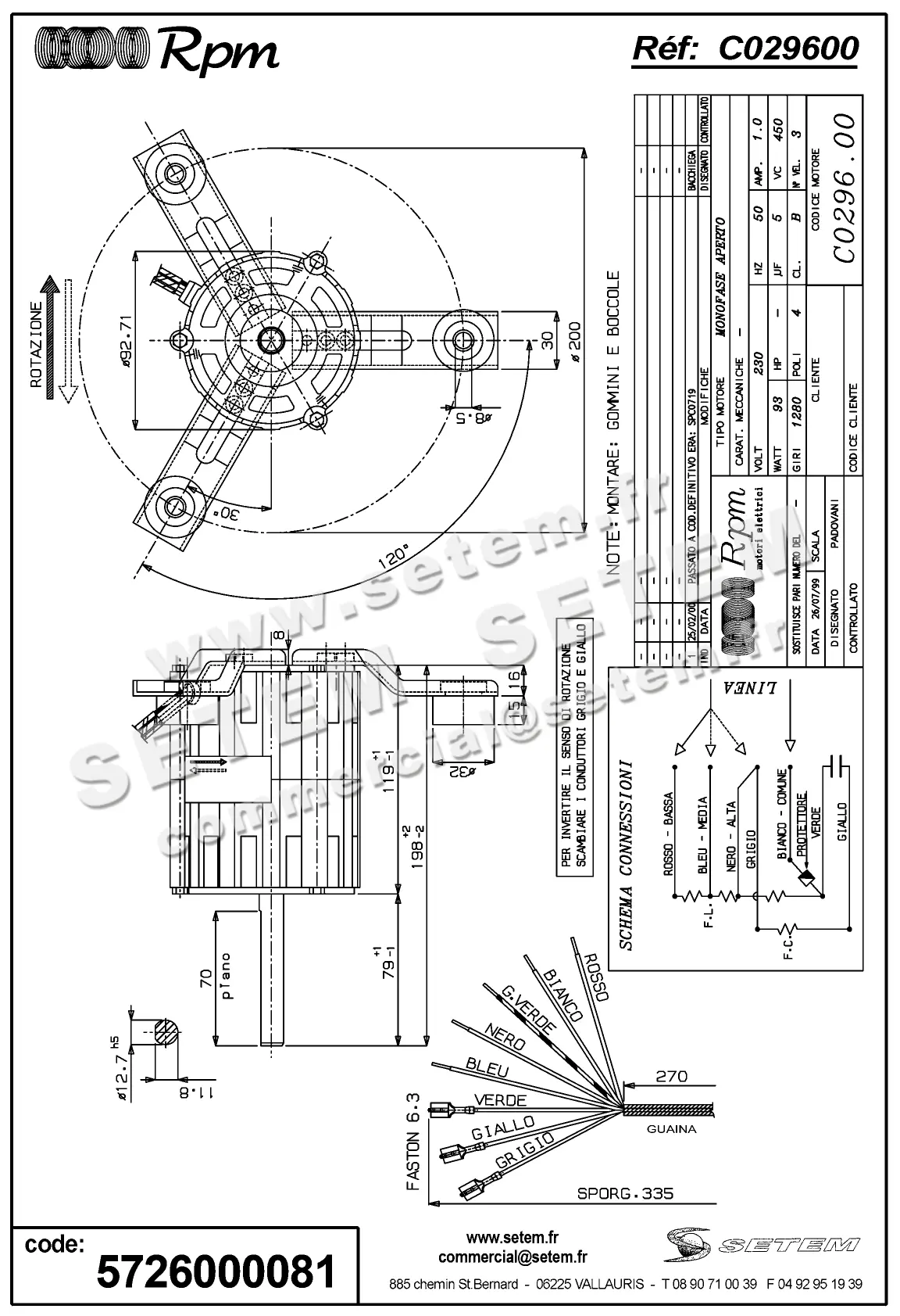 5726000081-MOTEUR RPM C029600 2