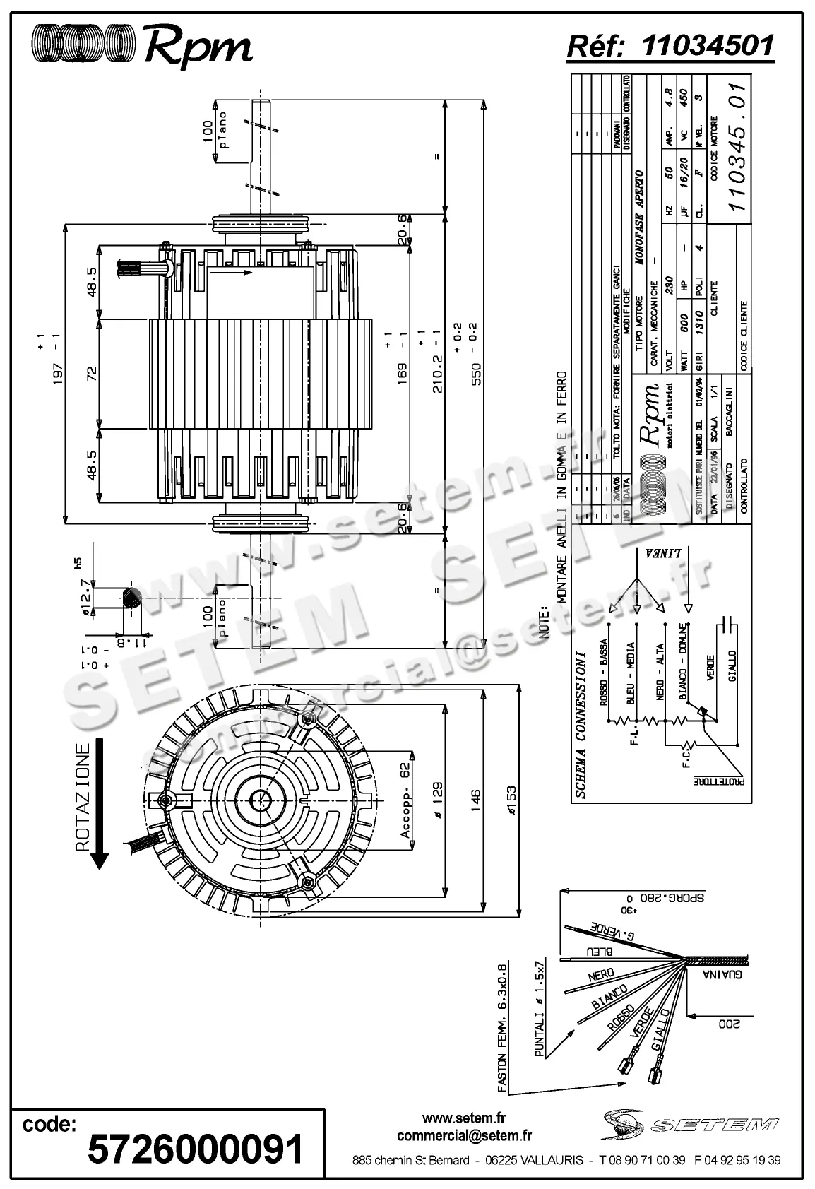 5726000091-MOTEUR RPM 11034501 2