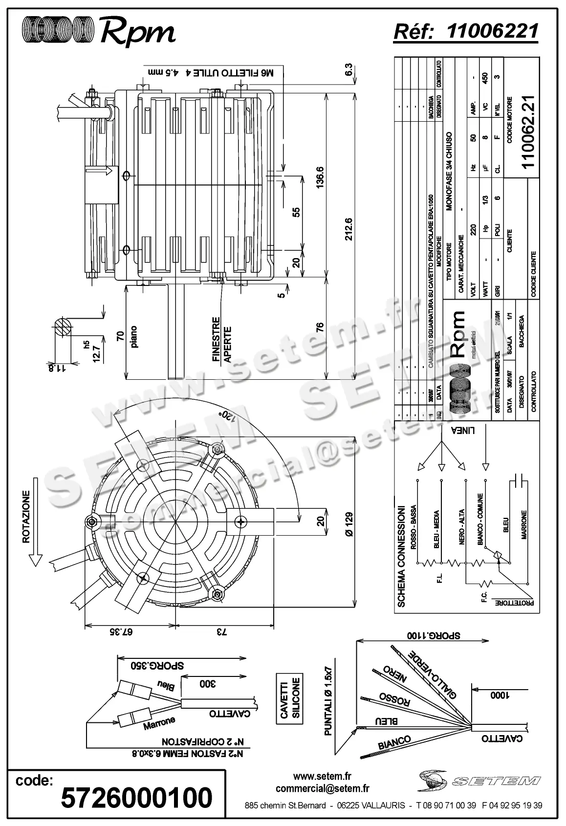 5726000100-MOTEUR RPM 11006221 2