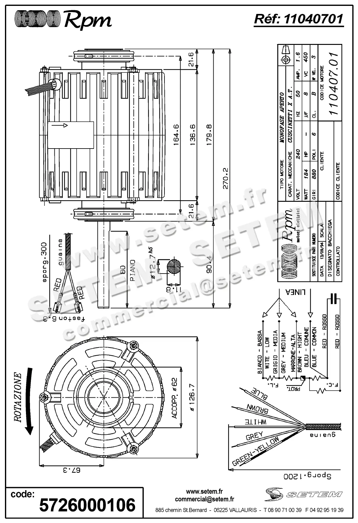 5726000106-MOTEUR RPM 11040701 2