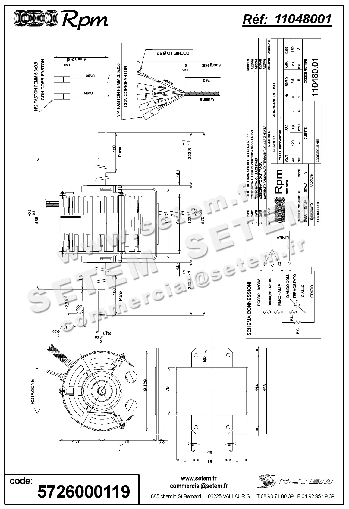 5726000119-MOTEUR RPM 11048001 "823478650" 2