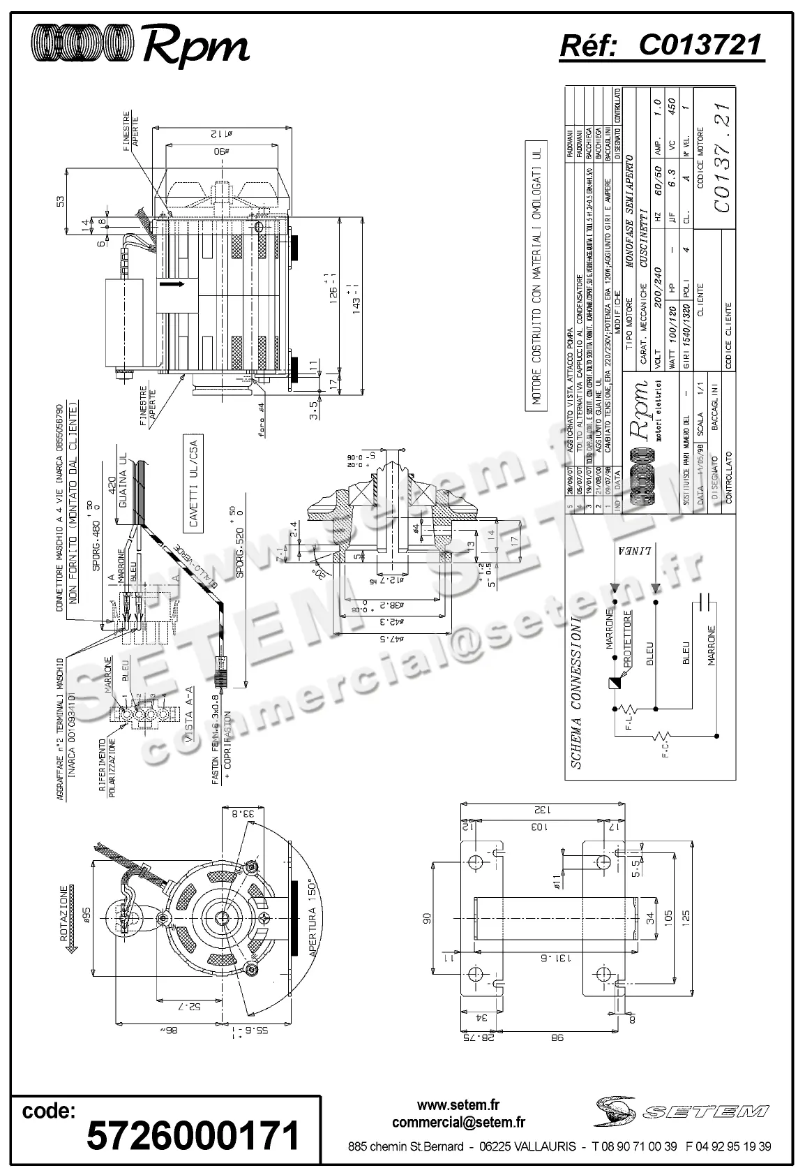 5726000171-MOTEUR RPM C013721
