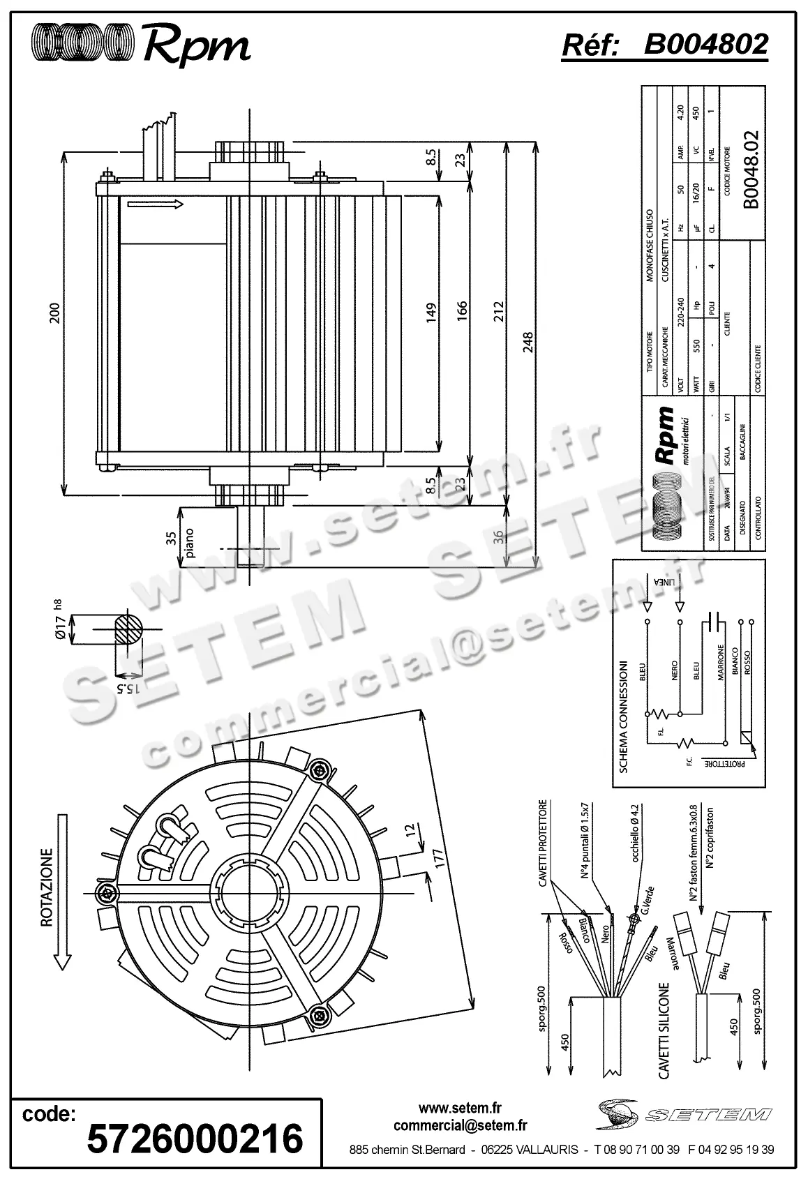 5726000216-MOTEUR RPM B004802