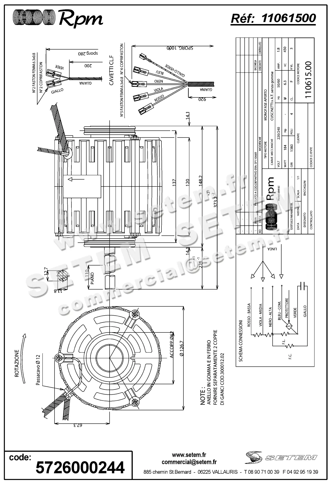 5726000244-MOTEUR RPM 11061500 2