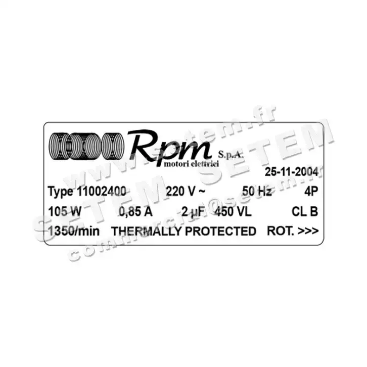 5726000250-MOTEUR RPM 11002400 3