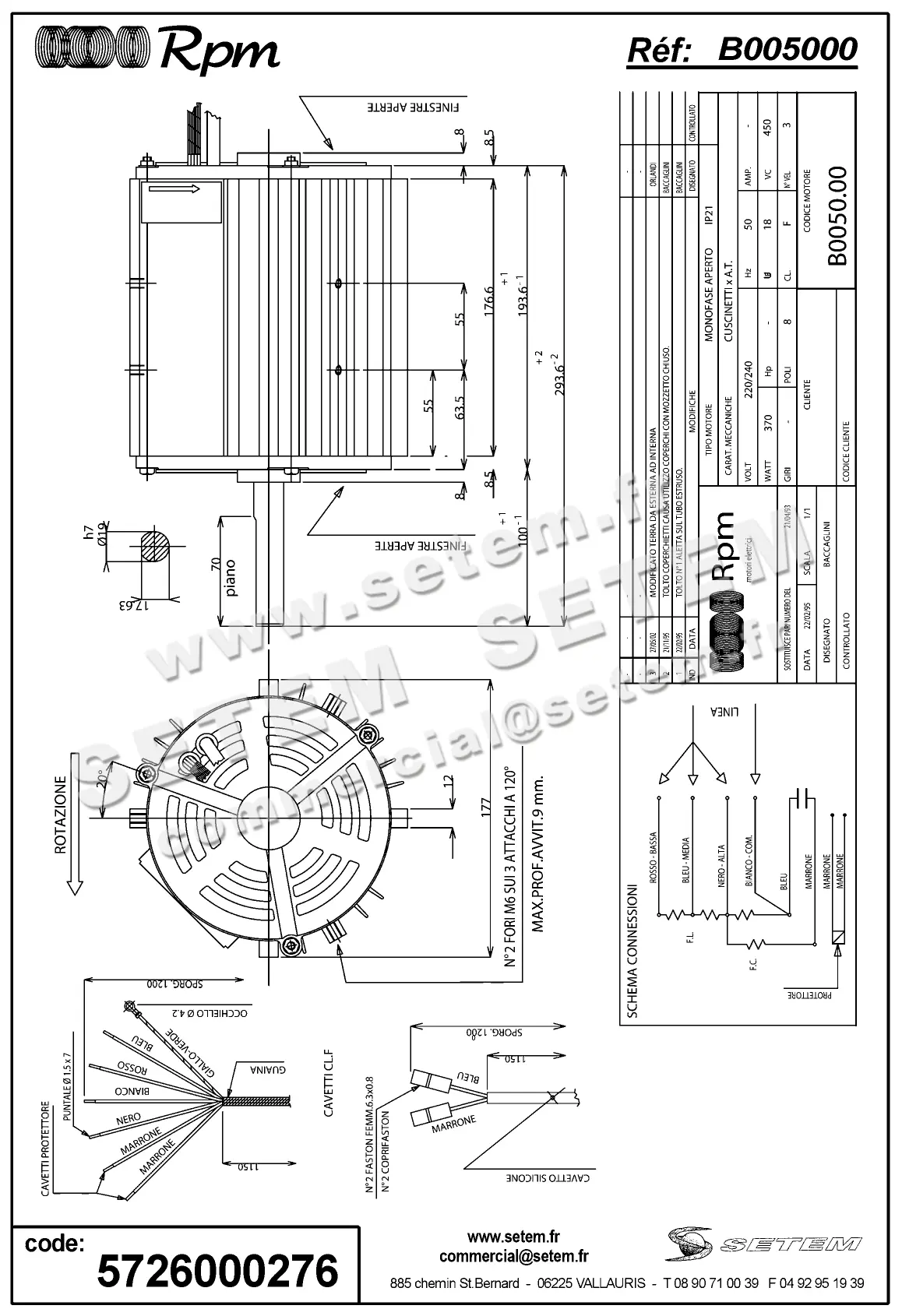 5726000276-MOTEUR RPM B005000 2