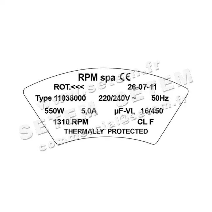 5726000277-MOTEUR RPM 11038000 3