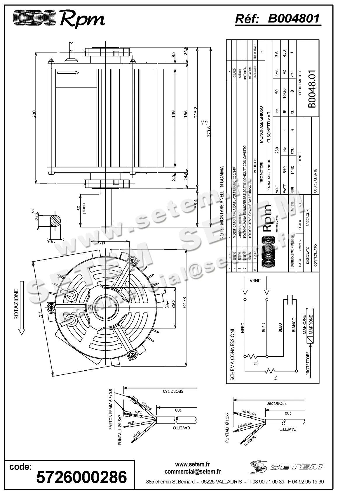 5726000286-MOTEUR RPM B004801 2