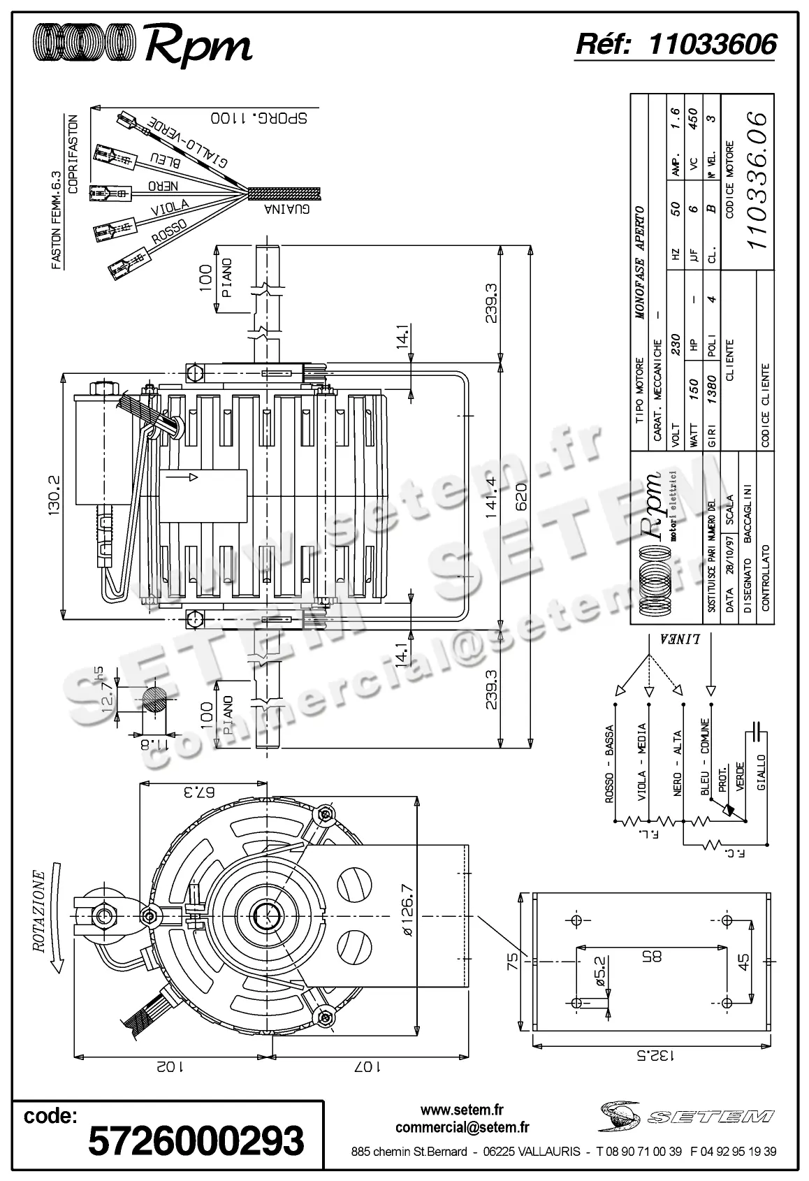 5726000293-MOTEUR RPM 11033606 2