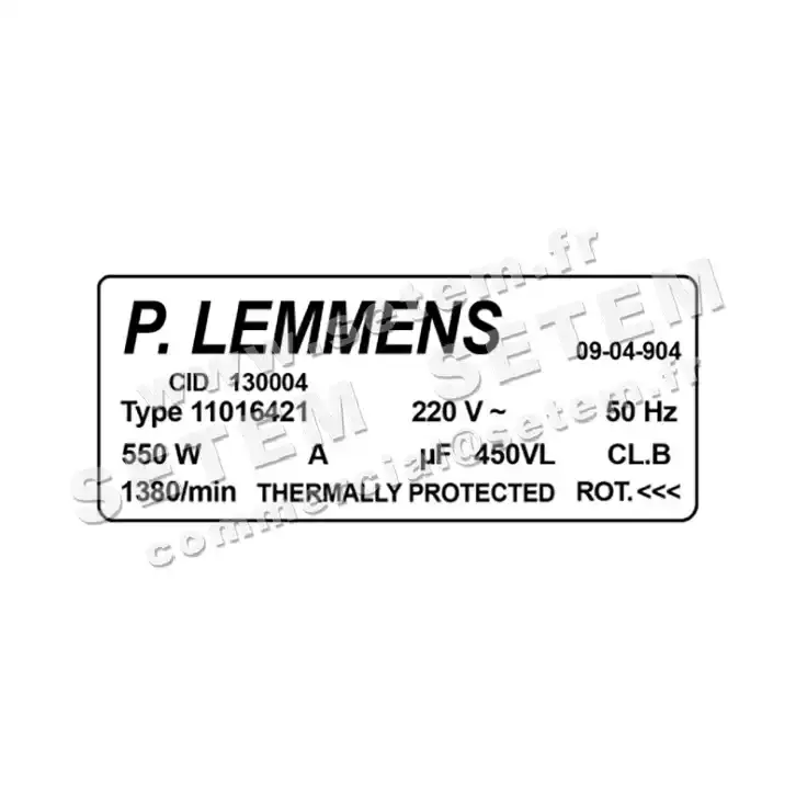 5726000330-MOTEUR RPM 11016421 "130004" 3