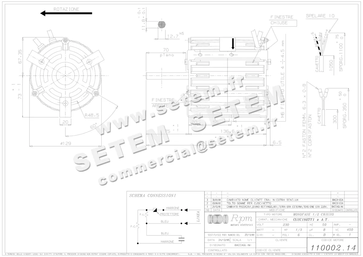 5726000342-MOTEUR RPM 11000214 "PB023831"