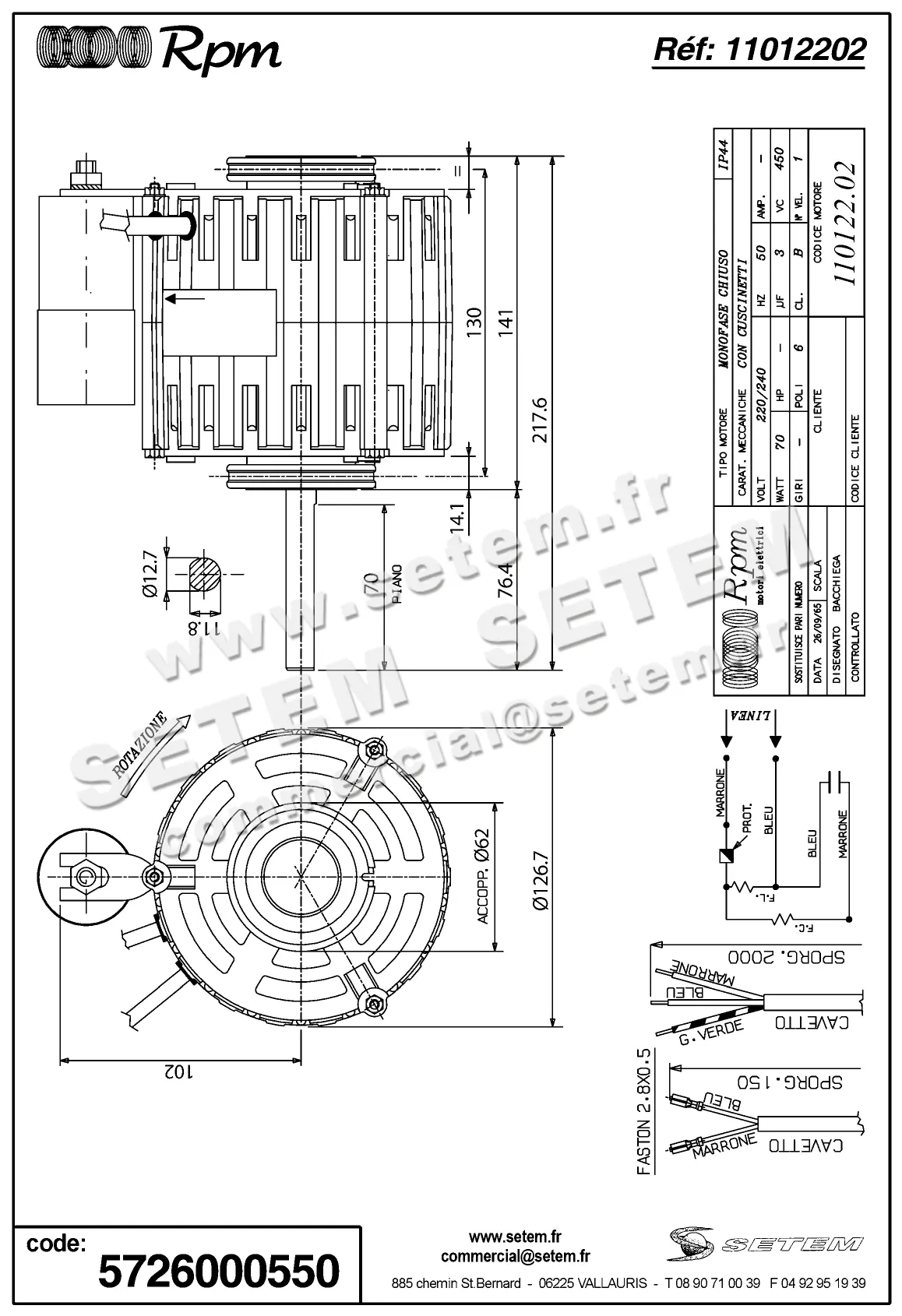 5726000550-MOTEUR RPM 11012202 2