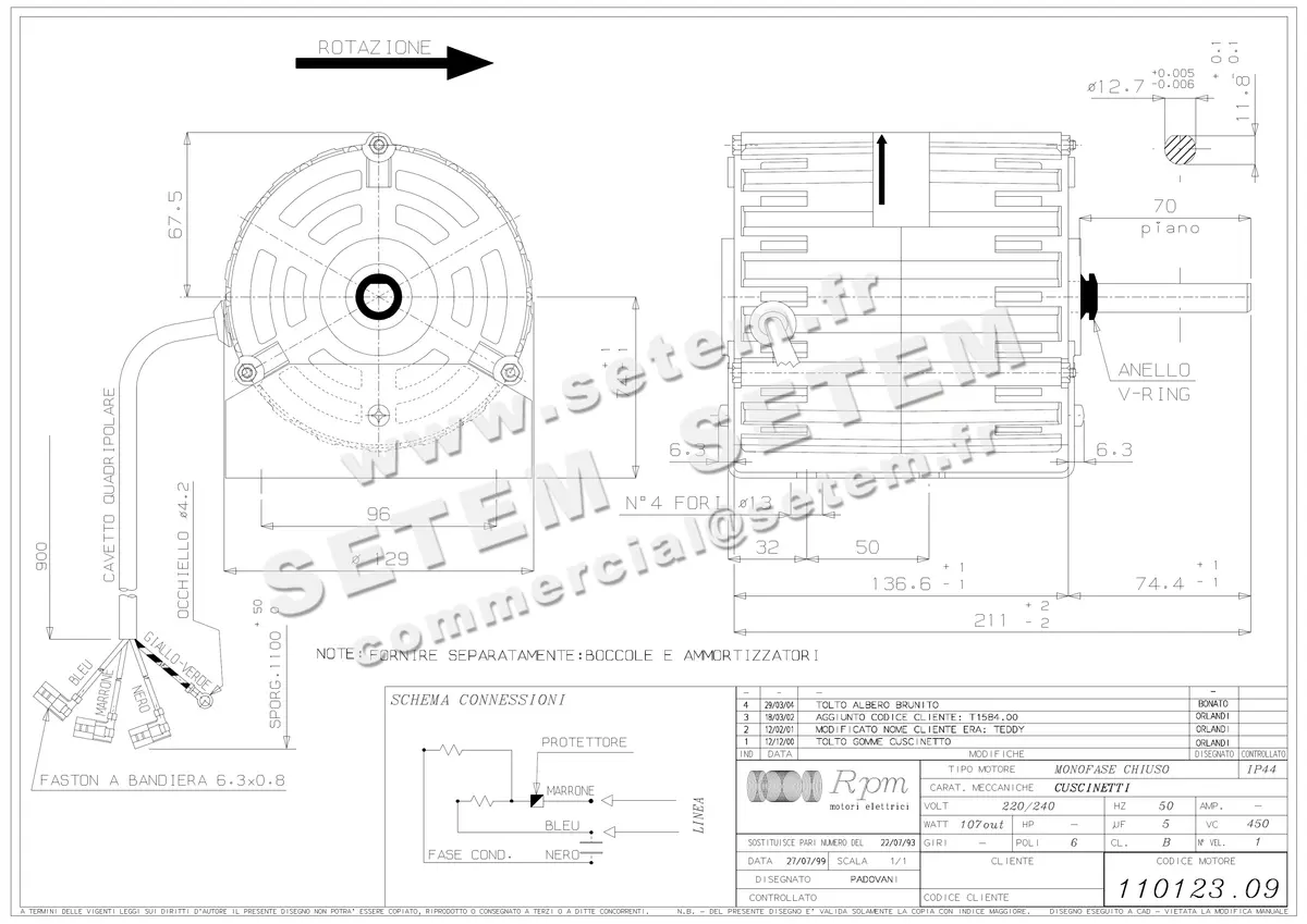 5726000560-MOTEUR RPM 11012309