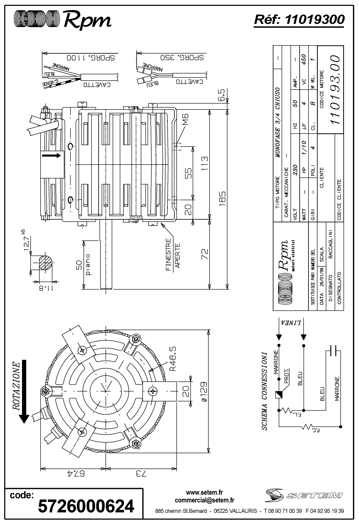 5726000624-MOTEUR RPM 11019300 2