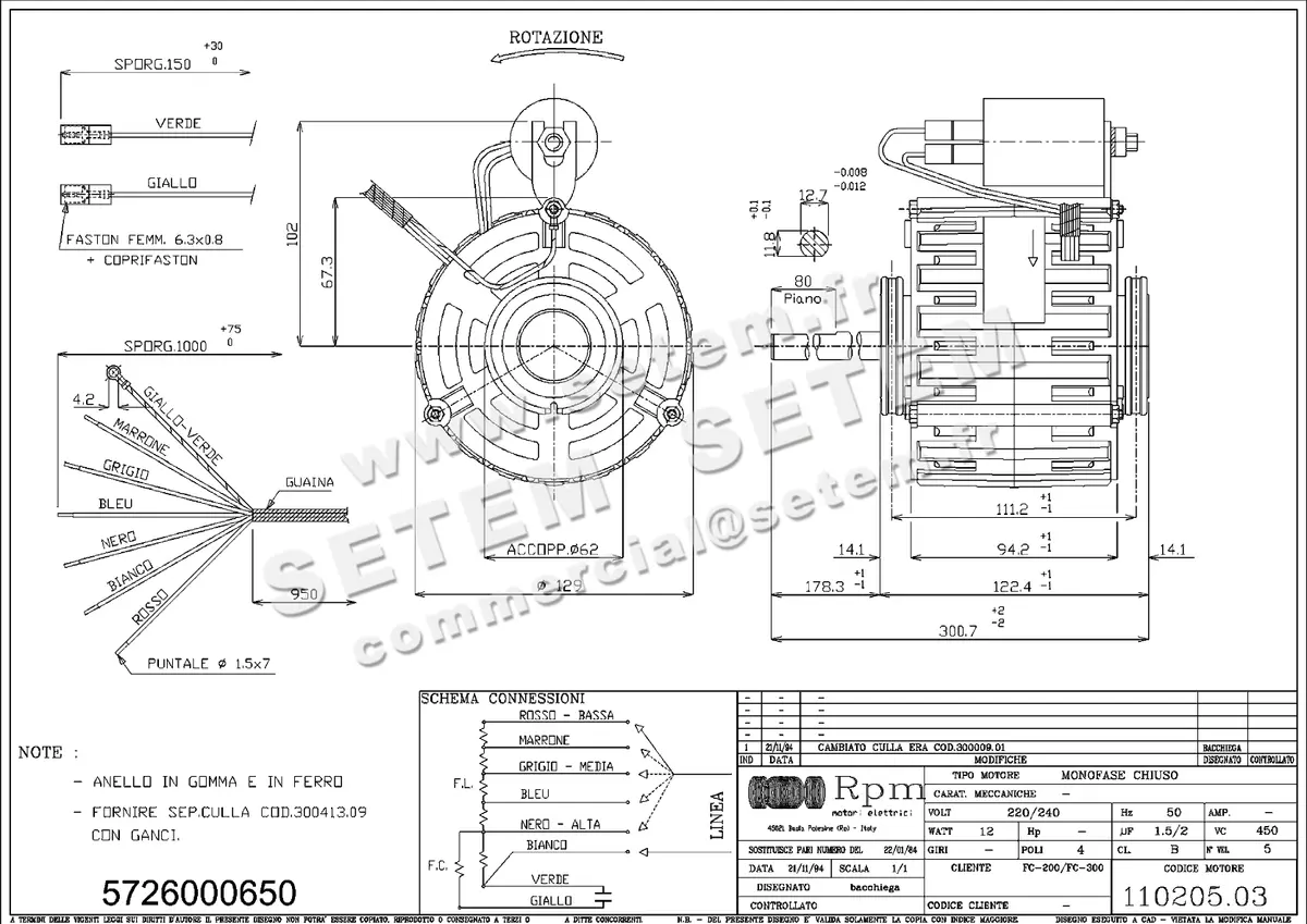 5726000650-MOTEUR RPM 11020503