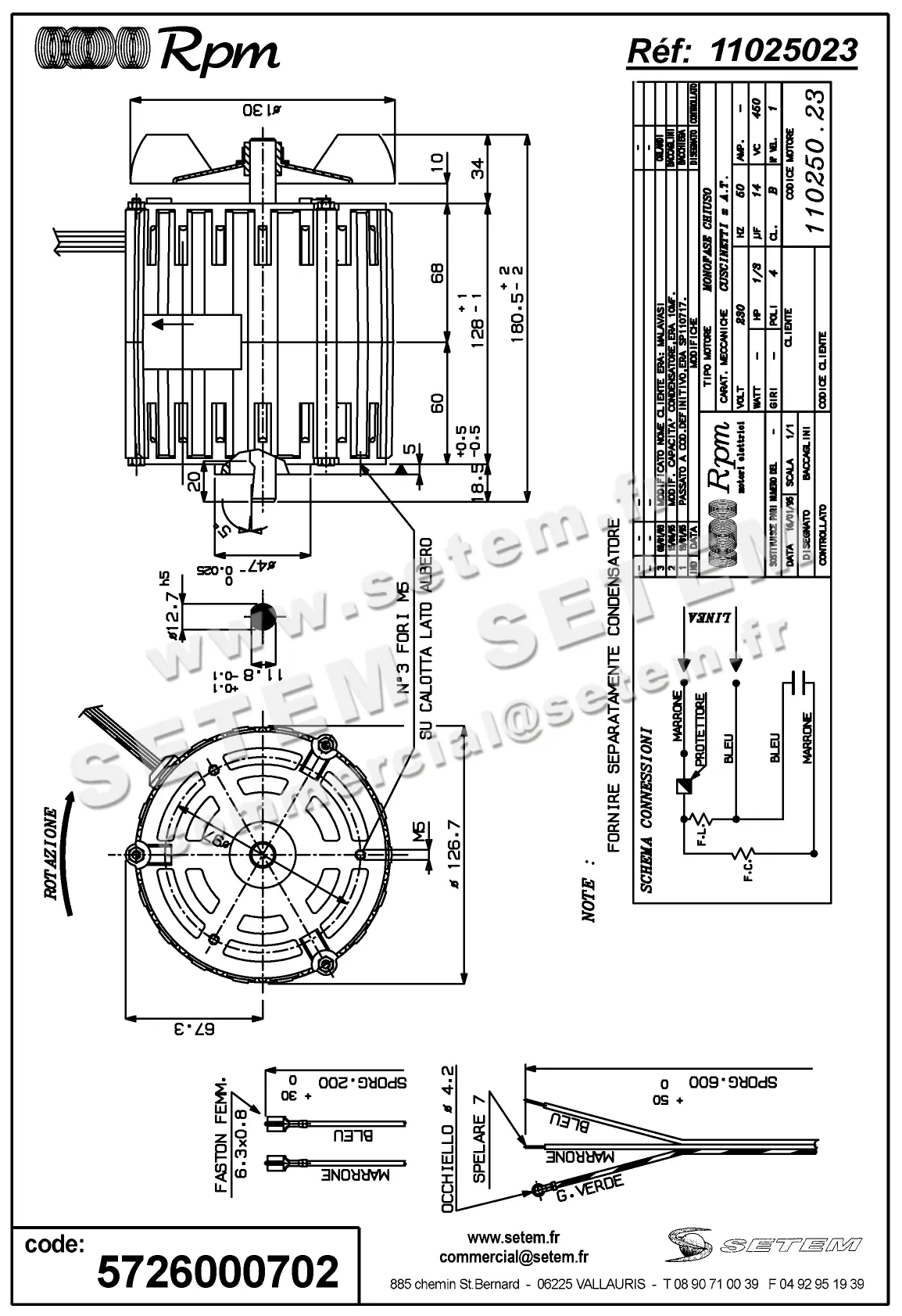 5726000702-MOTEUR RPM 11025023