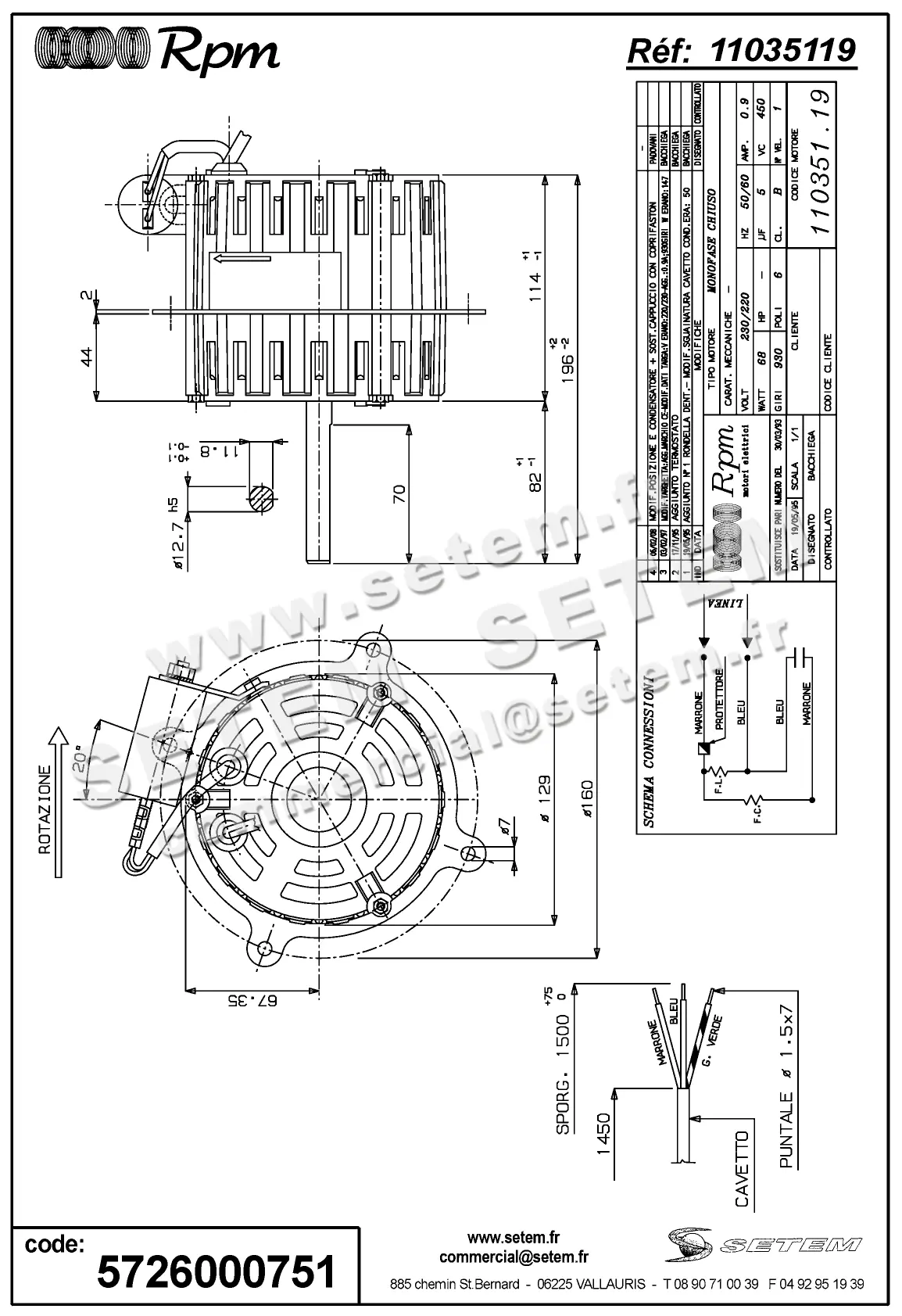 5726000751-MOTEUR RPM 11035119